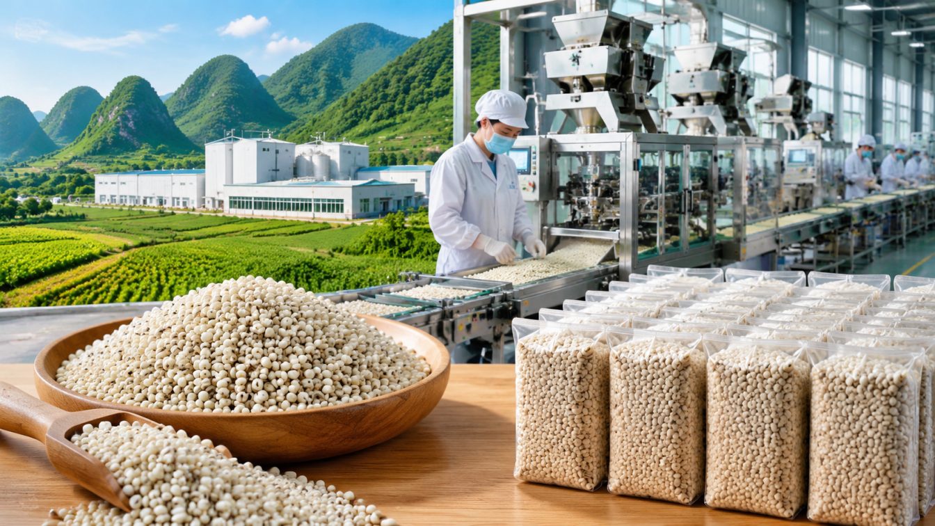 禄丰为薏仁米采购提供产地直供